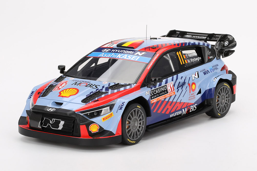 Top Speed 1/18 Hyundai i20 N Rally1 モンテカルロラリー 2024 優勝車 #11