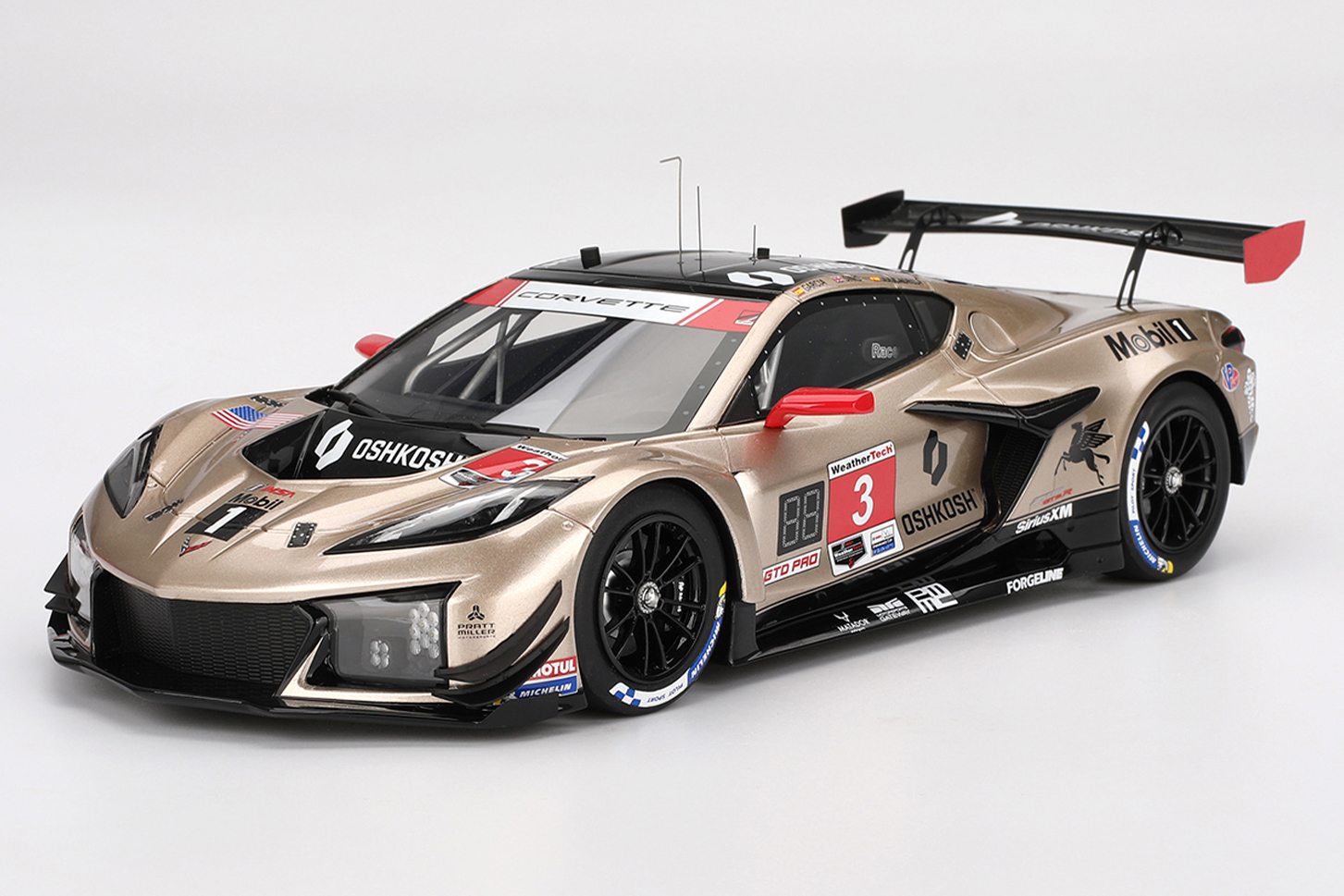 Top Speed 1/18 シボレー コルベット Z06 GT3.R IMSA セブリング12時間 2024 #3 コルベットレーシング by Pratt Miller Motorsports
