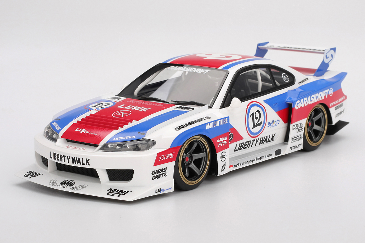 Top Speed 1/18 Nissan LB-Super Silhouette シルビア S15 GARASIDRIFT x LBWK 2025