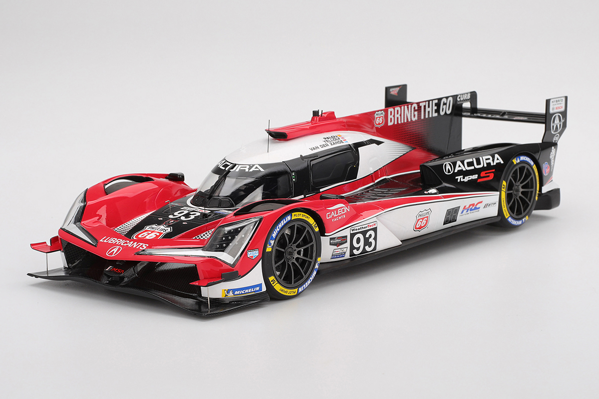 Top Speed 1/18 Acura ARX-06 IMSA セブリング12時間 2025 #93 Acura Meyer Shank Racing