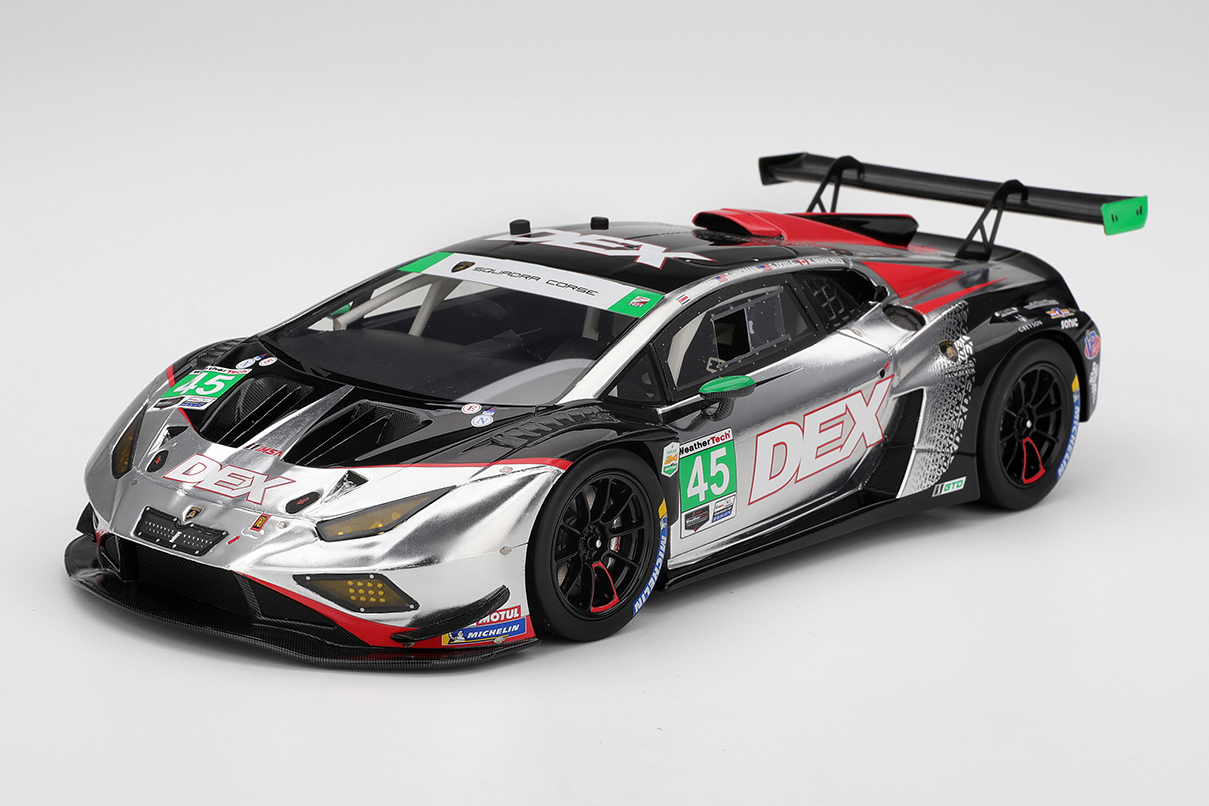 Top Speed 1/18 ランボルギーニ ウラカン GT3 EVO2 IMSA デイトナ24時間 2025 #45 DEX Wayne Taylor Racing