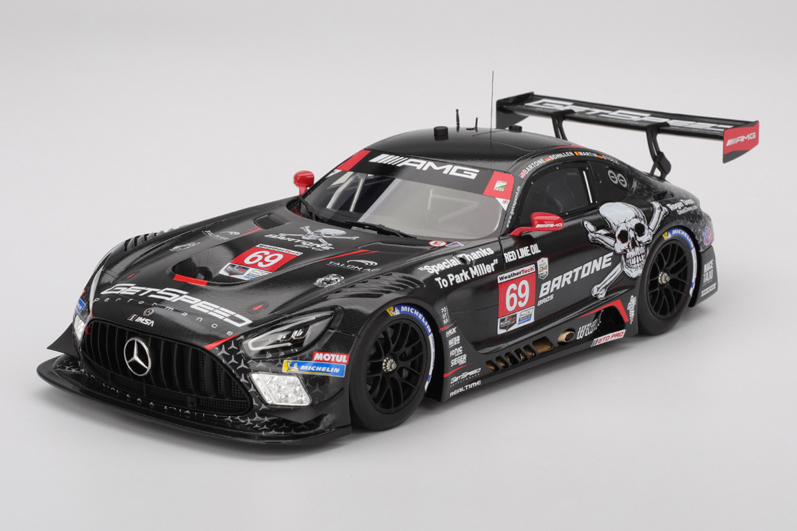 Top Speed 1/18 メルセデス AMG GT3 EVO IMSA デイトナ24時間 2025 #69 GetSpeed