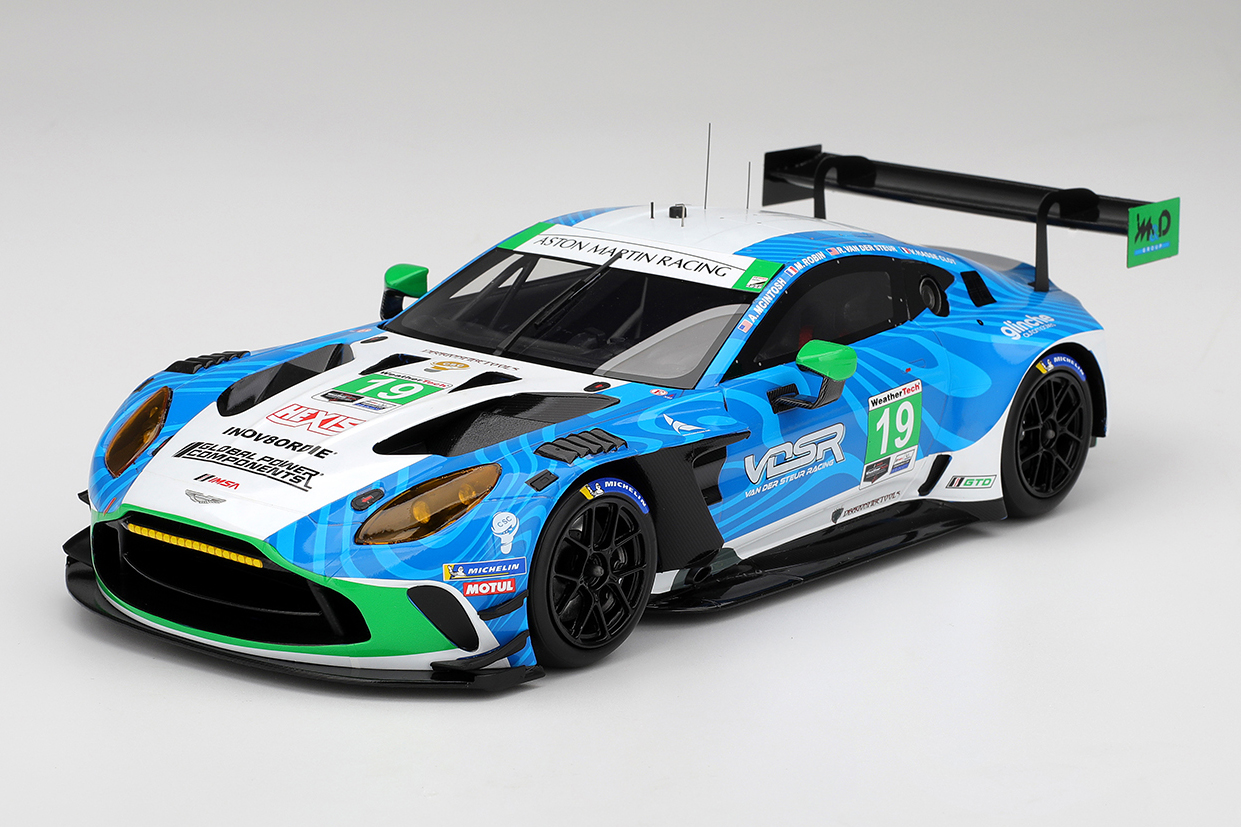 Top Speed 1/18 アストンマーチン ヴァンテージ GT3 EVO IMSA デイトナ24時間 2025 #19 van der Steur Racing