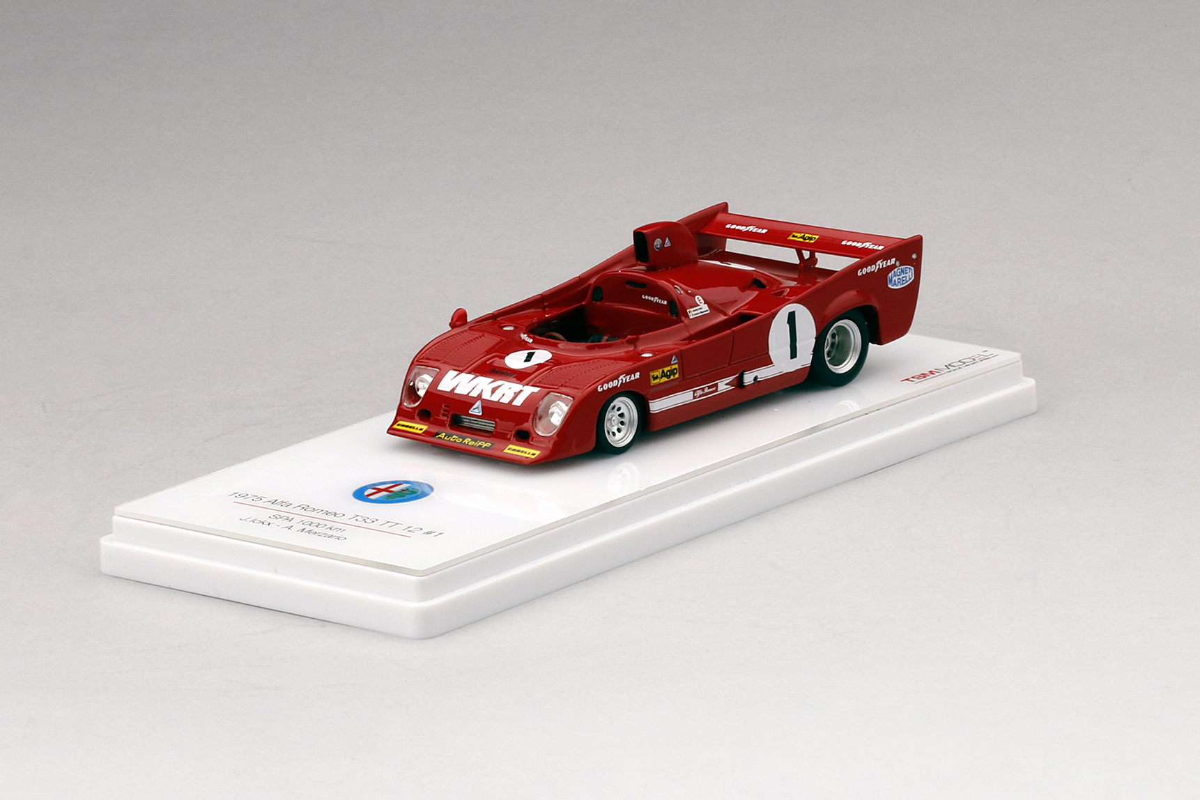 ALFA ROMEO T33/3 TOINE HEZEMANS/NINO VACCARELLA - NÜRBURGRING 1000 KMS