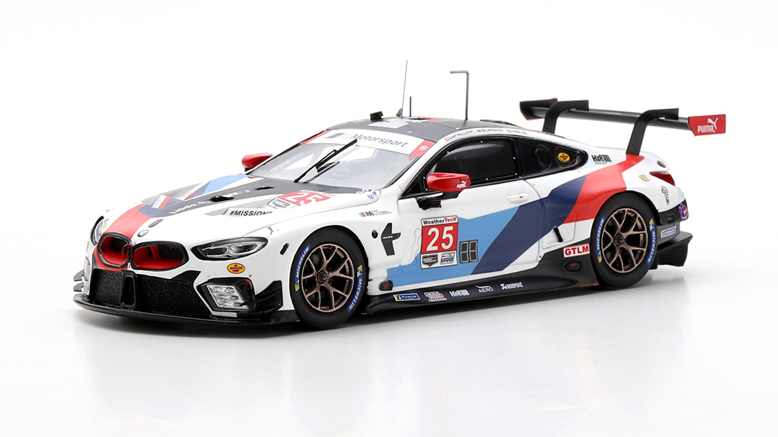 TSM MODEL 1/43 BMW M8 GTE IMSA プチ・ル・マン 2019 GTLM 3位 #25 BMW Team RLL   