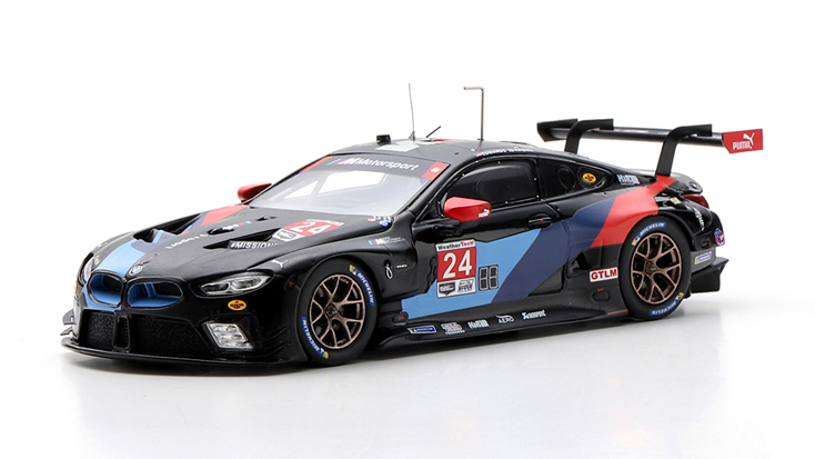TSM MODEL 1/43 BMW M8 GTE IMSA ラグナセカ 2019 GTLM 2位 #24 BMW Team RLL