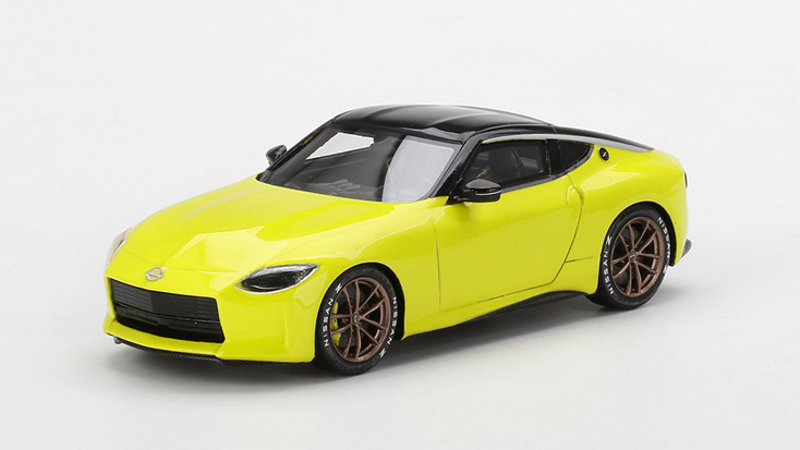 TSM MODEL 1/43 Nissan Z プロト イエロー