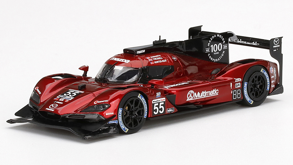 TSM MODEL 1/43 マツダ RT24-P DPi IMSA セブリング12時間 2020 優勝車 #55 マツダモータースポーツ