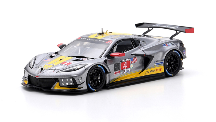 TSM MODEL 1/43 シボレー コルベット C8.R IMSA デイトナ24時間 2021 GTLM 2位 #4 コルベットレーシング