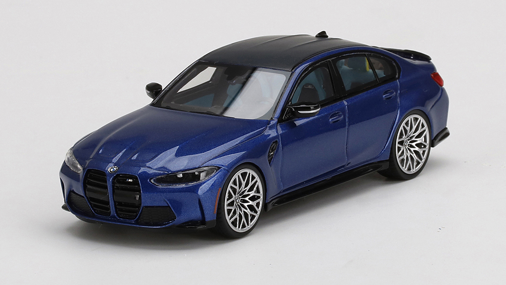 TSM MODEL 1/43 BMW M3 コンペティション (G80) ポルティマオブルーメタリック