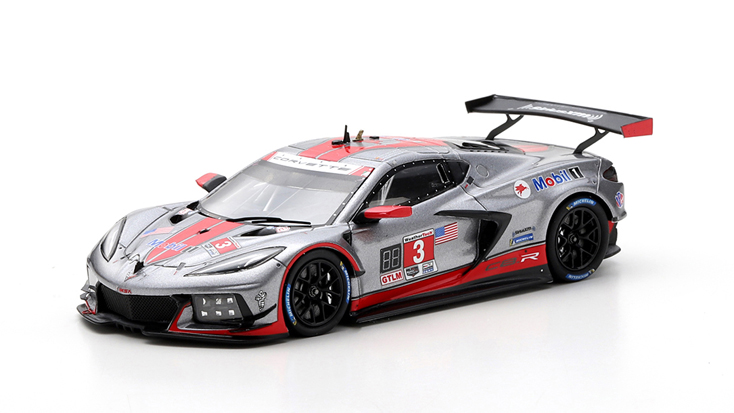 TSM MODEL 1/43 シボレー コルベット C8.R IMSA セブリング12時間 2021 #3 コルベットレーシング