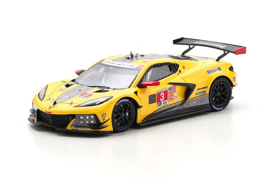 TSM MODEL 1/43 シボレー コルベット C8.R IMSA デイトナ24時間 2022 #3 コルベットレーシング