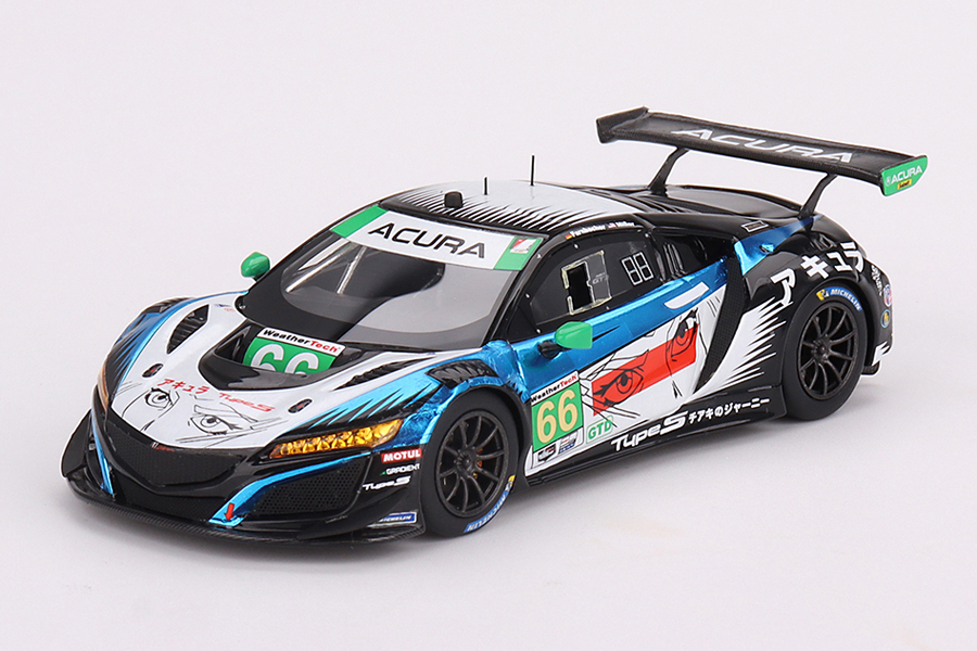 TSM MODEL 1/43 Acura NSX GT3 EVO22 IMSA ロングビーチGP 2022 #66 Gradient Racing