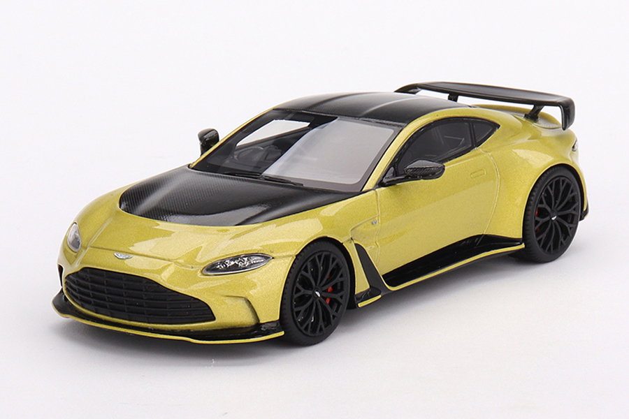 TSM MODEL 1/43 アストンマーチン V12 ヴァンテージ コスモポリタンイエロー