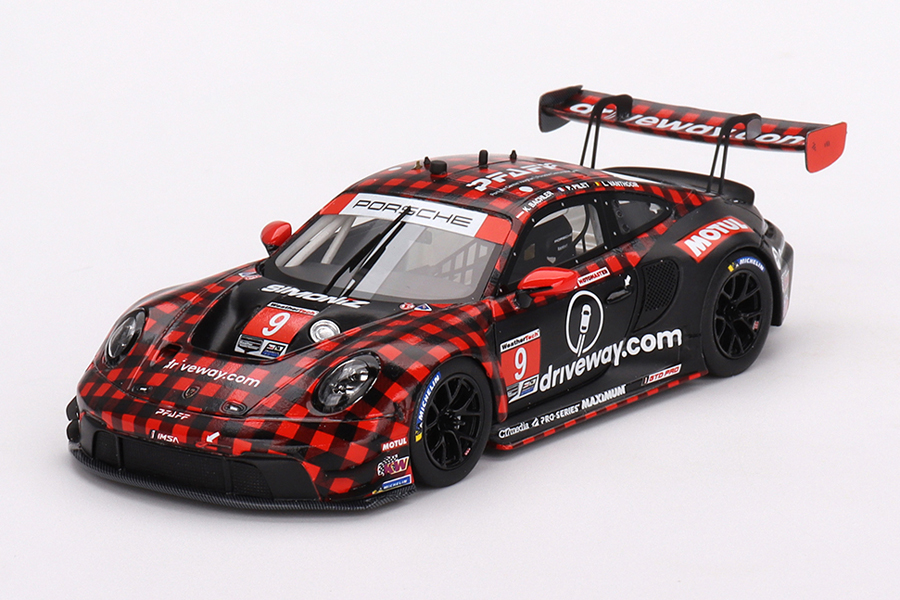 TSM MODEL 1/43 ポルシェ 911 GT3 R IMSA セブリング12時間 GTD PRO 優勝車 2023 #9 Pfaff Motorsports