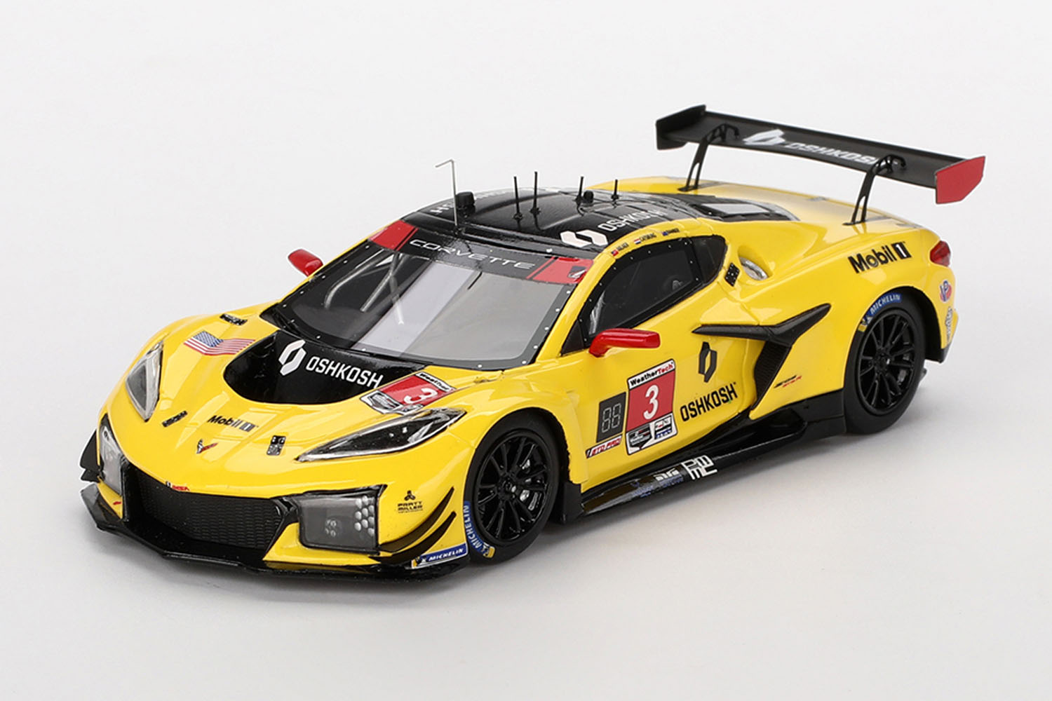 TSM MODEL 1/43 シボレー コルベット Z06 GT3.R IMSA デイトナ24時間 2024 #3 コルベットレーシング by Pratt Miller Motorsports