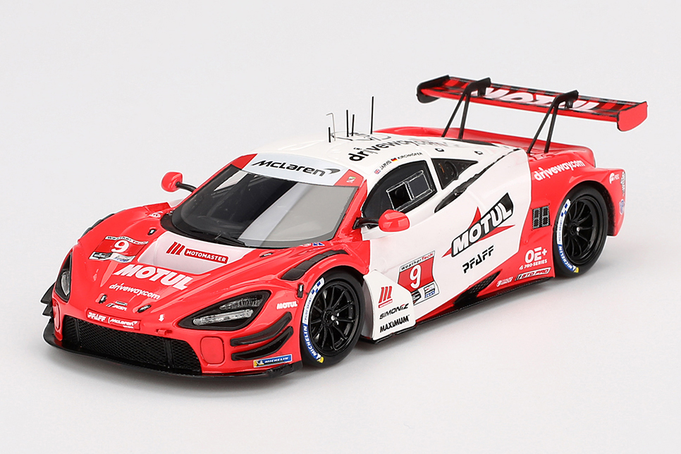 TSM MODEL 1/43 マクラーレン 720 GT3 EVO IMSA Motul Course de Monterey 2024 #9 Pfaff Motorsport