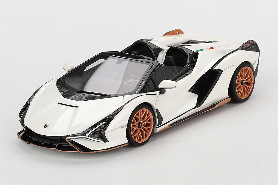 TSM MODEL 1/43 ランボルギーニ ランボルギーニ シアン ロードスター Bianco Asopo(ホワイト)