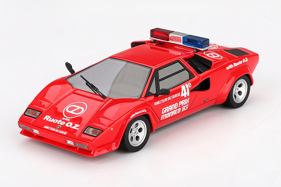 TSM MODEL 1/43 ランボルギーニ カウンタック モナコグランプリ 1983 ペースカー