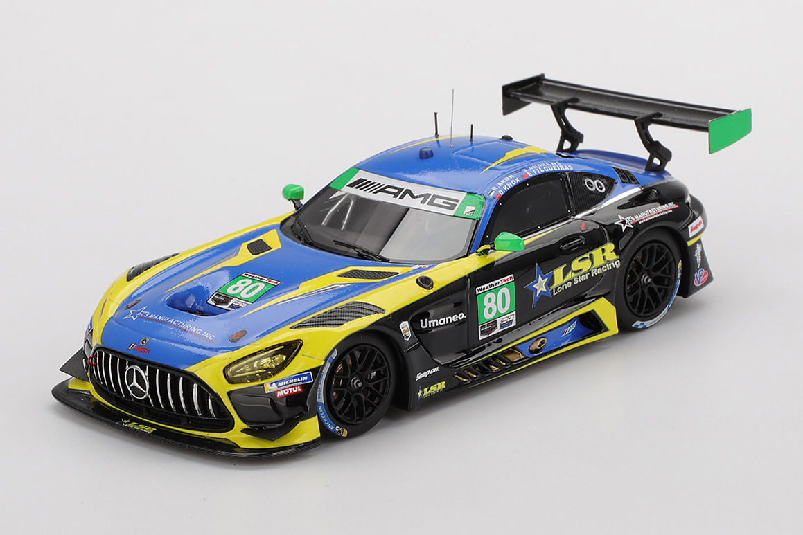 TSM MODEL 1/43 メルセデス AMG GT3 EVO IMSA デイトナ24時間 2025 #80 Lone Star Racing
