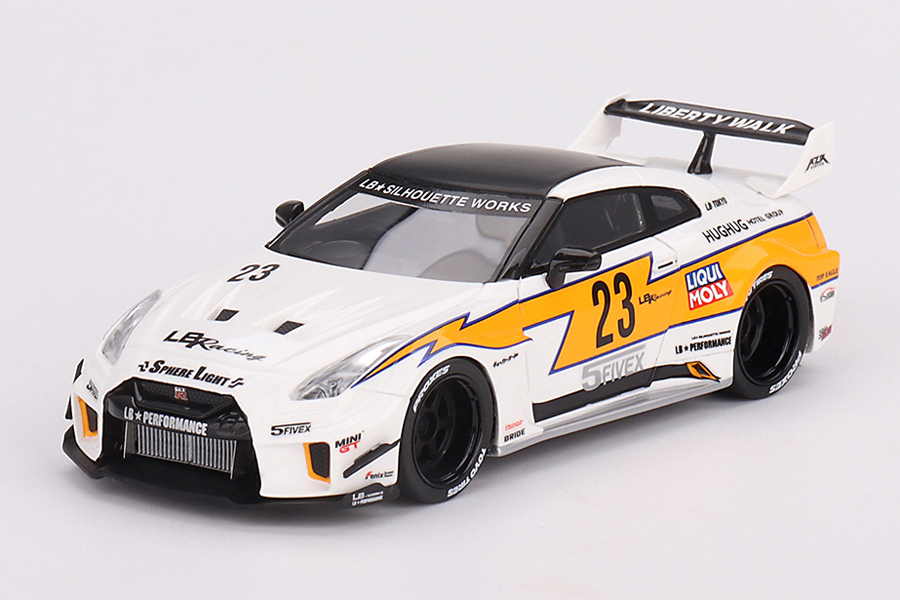 TSM MODEL 1/43 LB-Silhouette WORKS GT Nissan 35GT-RR バージョン2 フォーミュラ・ドリフト 2022 LB Racing