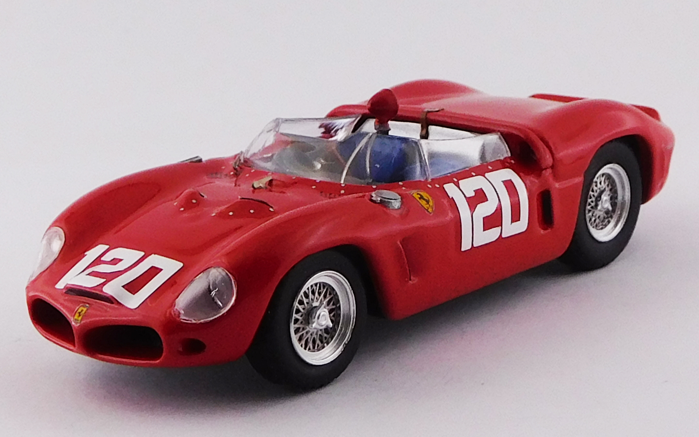 ART MODEL 1/43 フェラーリ ディーノ 196 SP タルガフローリオ 1962 #120 Baghetti/Bandini シャーシNo.0804