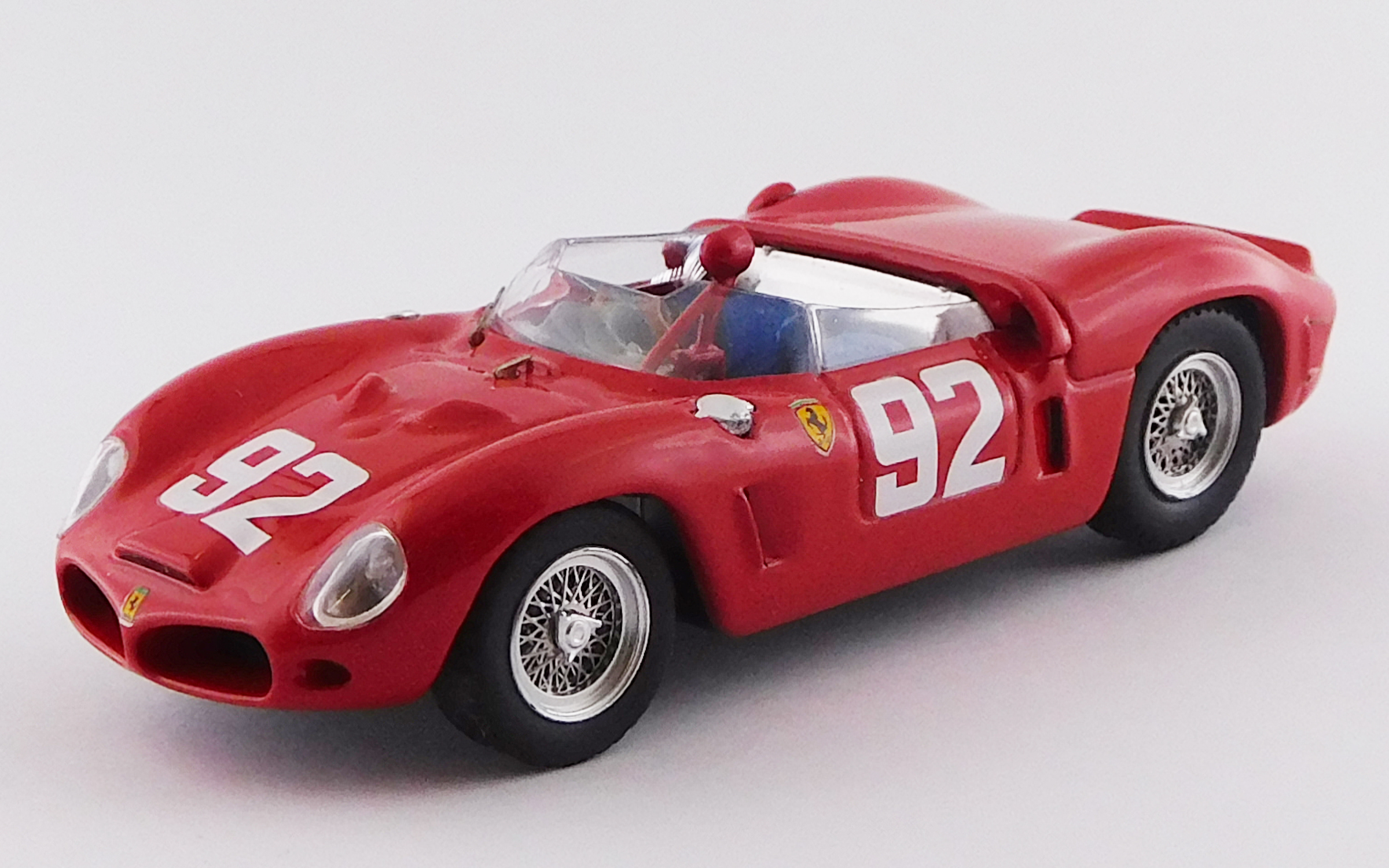 ART MODEL 1/43 フェラーリ ディーノ 246 SP ニュルブルクリンク1000km 1962 #92 Hill/Gendebien シャーシNo.0790 優勝車
