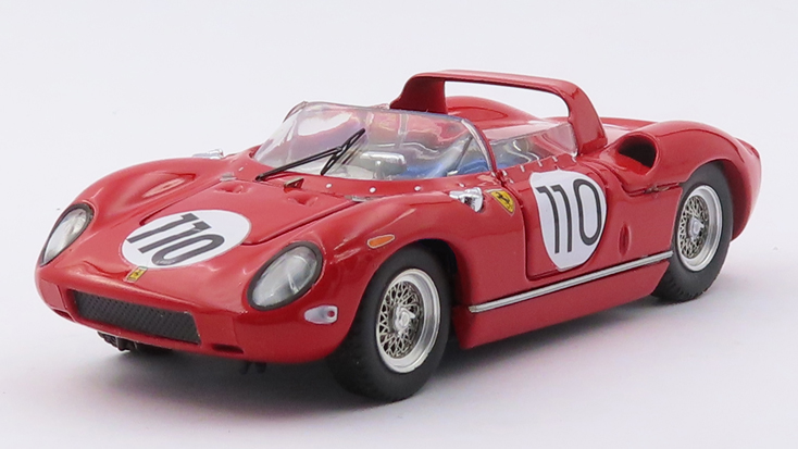 ART MODEL 1/43 フェラーリ 250 P ニュルブルクリンク 1000km 1963 優勝車 #110 Surtees/Mairesse シャーシNo.0812