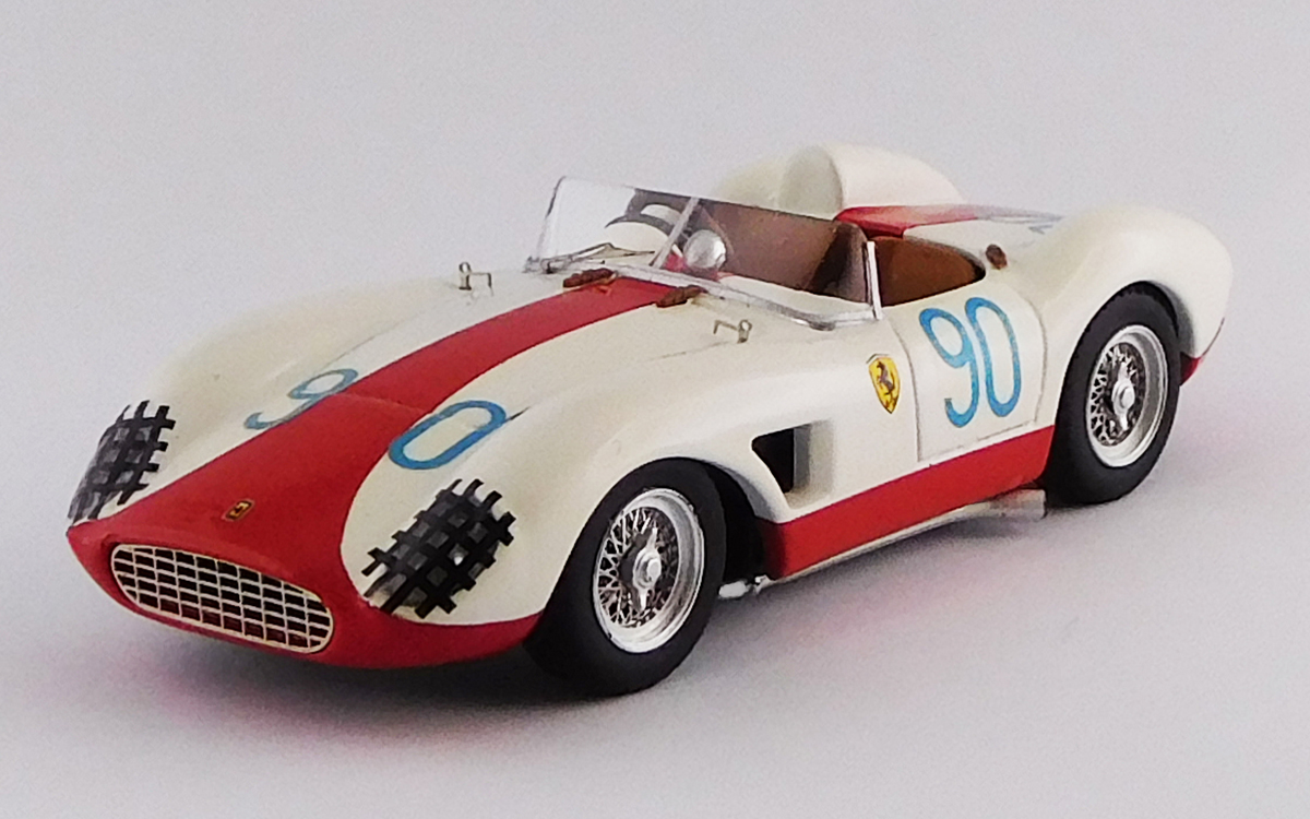 ART MODEL 1/43 フェラーリ 500 TRC タルガ・フローリオ 1958 #90 スタラーバ/コルテーゼ シャーシNo.0682 S2.0 クラス優勝車