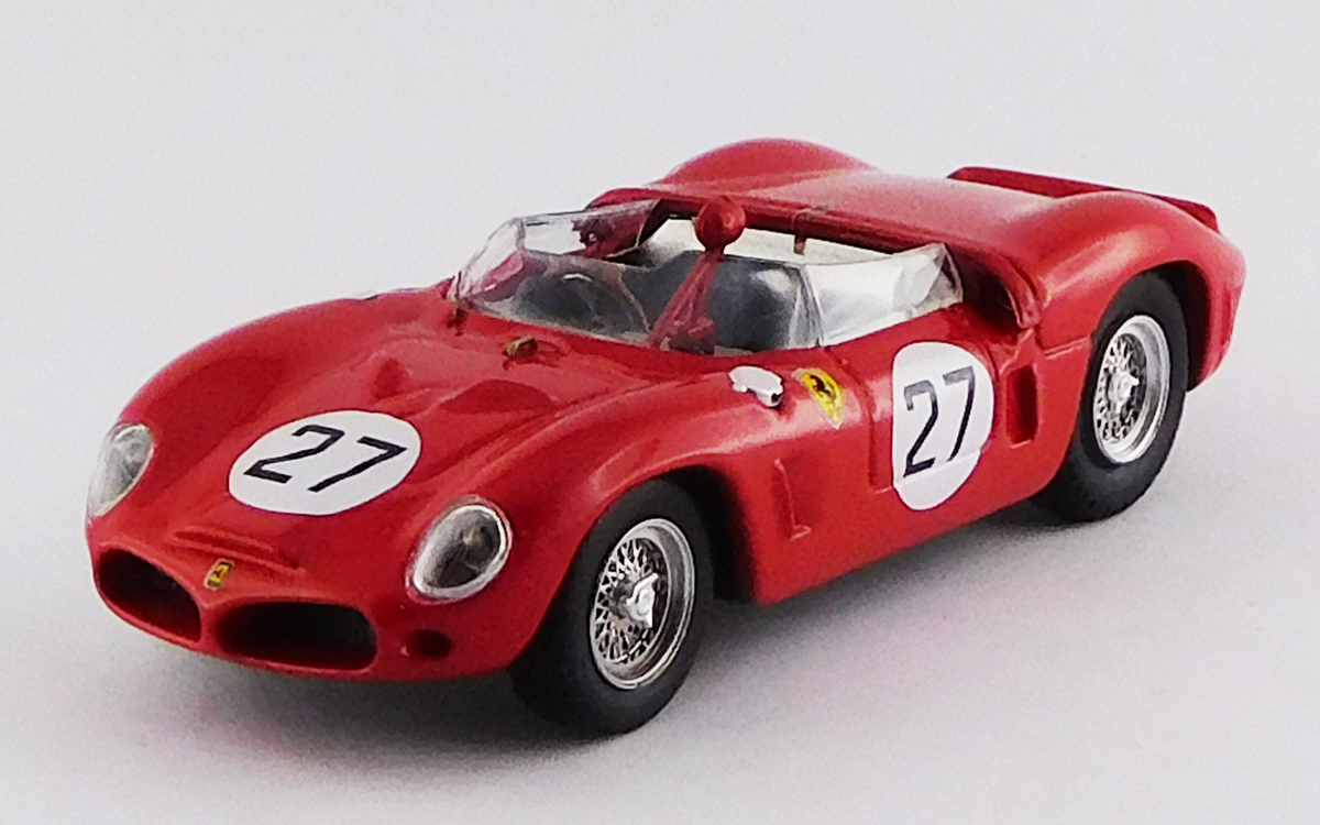 ART MODEL 1/43 フェラーリ ディーノ 268 SP #27 Nino Vaccarella ローマGP 1997 -フェラーリ初勝利(1947) 50周年記念-