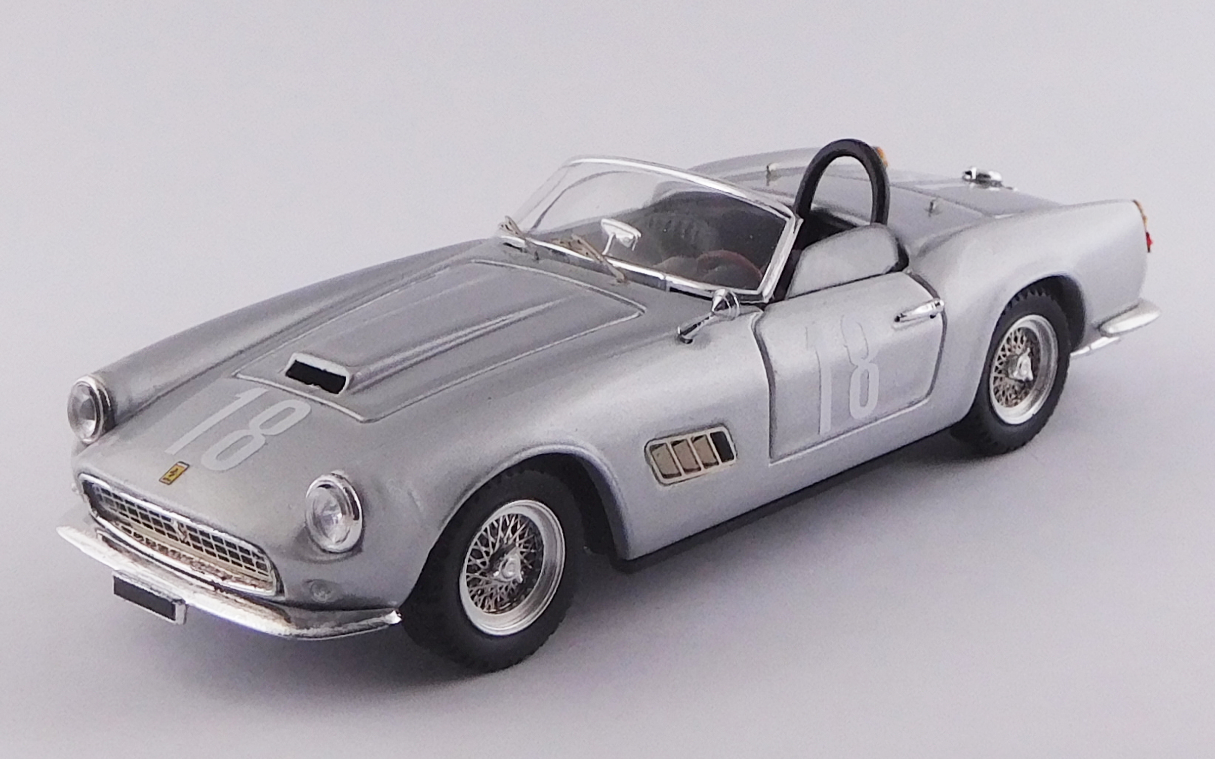 ART MODEL 1/43 フェラーリ 250 カリフォルニア LWB ナッソー メモリアル トロフィーレース 1959 #18 Bob Grossman シャーシNo.1451 優勝車
