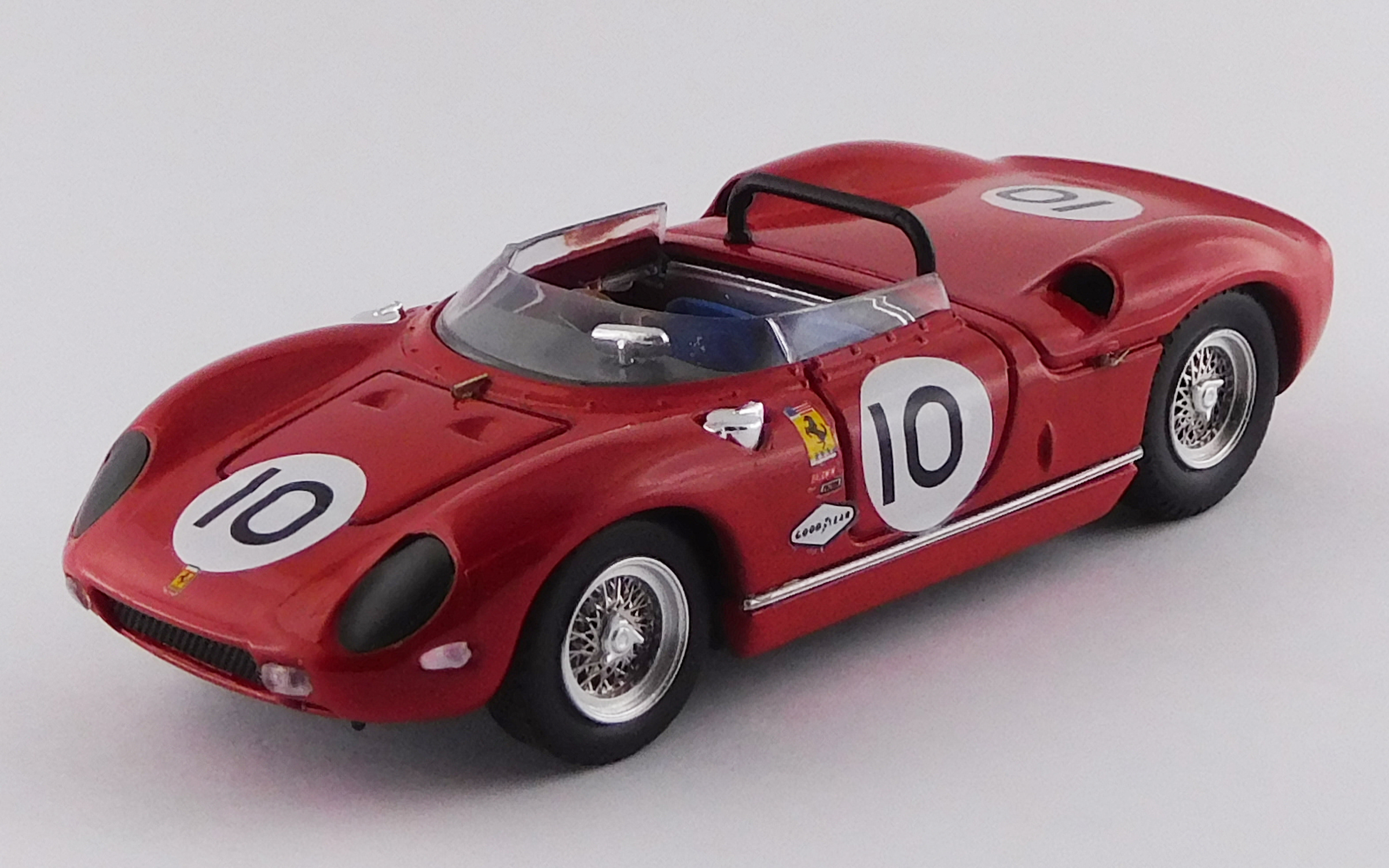 ART MODEL 1/43 フェラーリ 250P ナッソーカップ 1963 #10 Pedro Rodriguez シャーシNo.0810 2位、S3.0優勝車