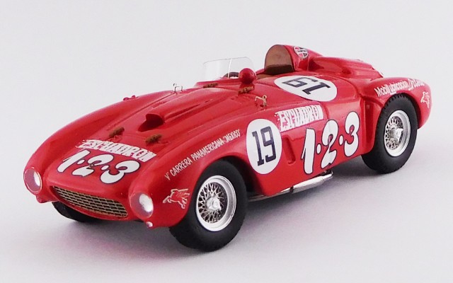 ART MODEL 1/43 フェラーリ 375 プラス カレラ パンアメリカーナ 1954#19 U.Maglioli シャーシNo.0392 優勝車　＊レジン製