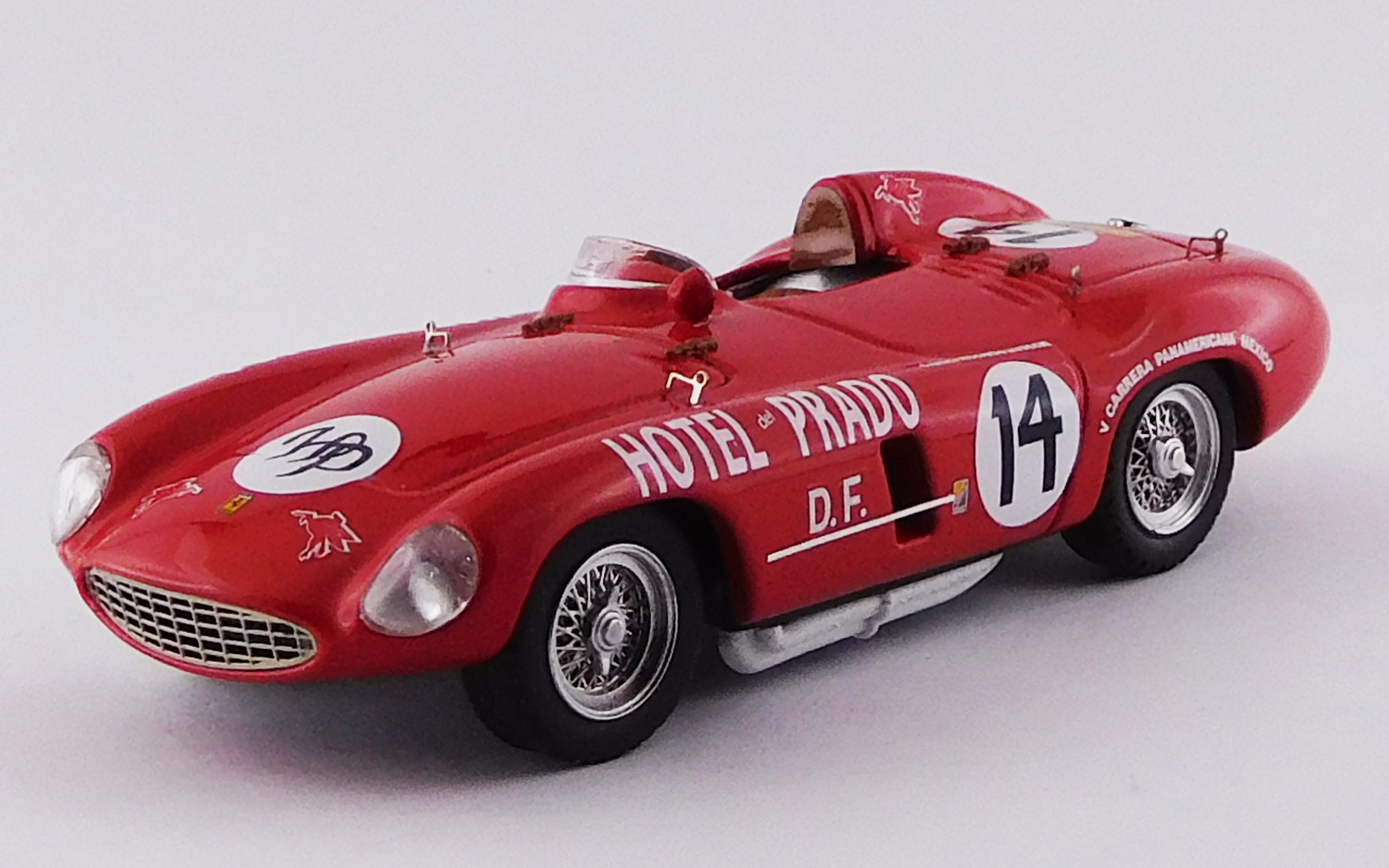 ART MODEL 1/43 フェラーリ 750 モンツァ カレラ パンアメリカーナ 1954 #14 Bracco/Livocchi シャーシNo.0470