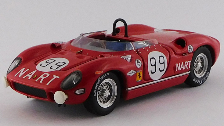 ART MODEL 1/43 フェラーリ 275 P デイトナ2000km 1965 #99 Grossman/Piper/Hansgen/Rodriguez シャーシNo.0814