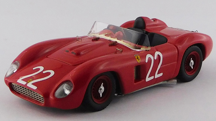 ART MODEL 1/43 フェラーリ 500 TR サッサリサーキット 1957 #22 Gino Munaron シャーシNo.0608
