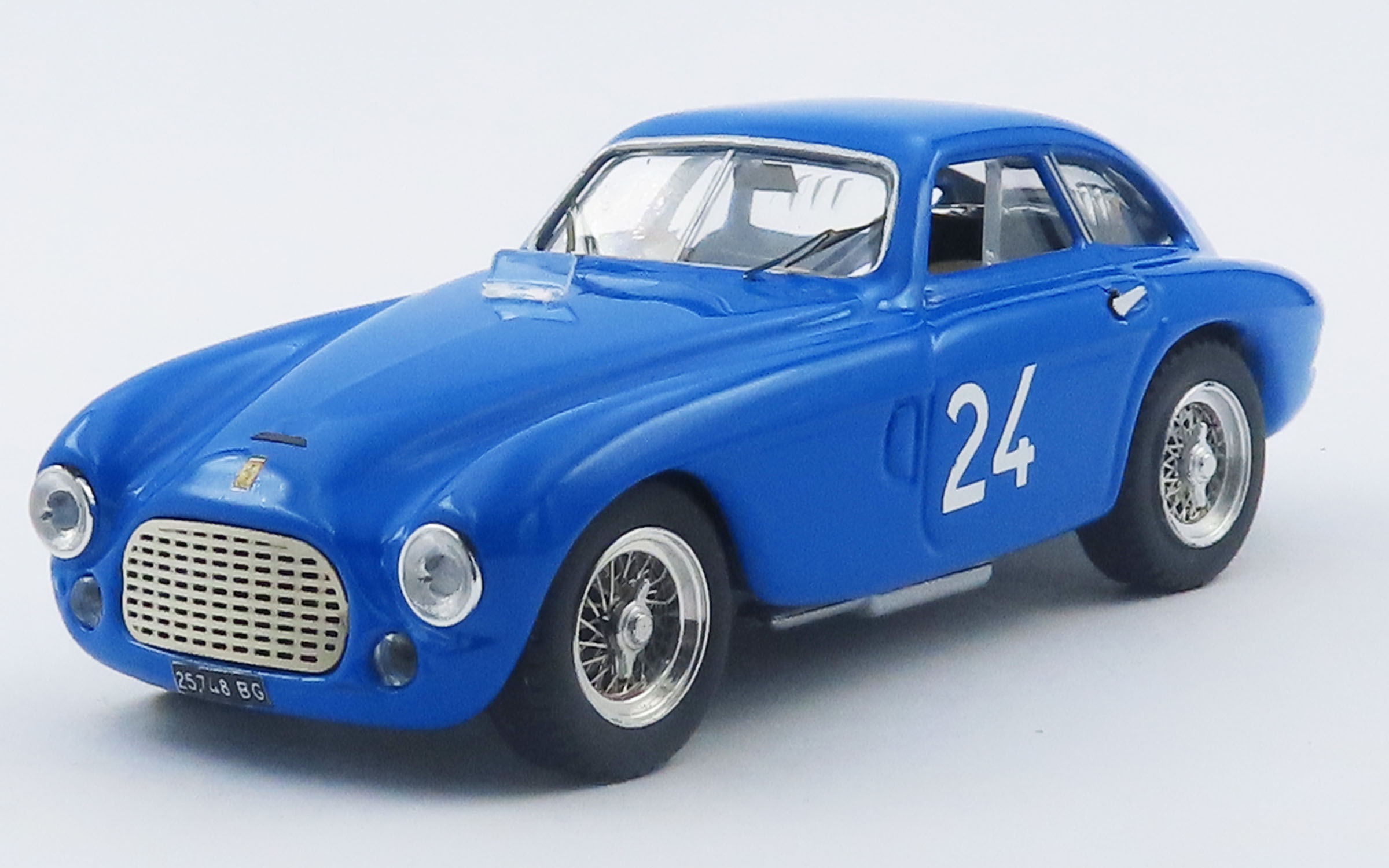 ART MODEL 1/43 フェラーリ 166 MM ツーリングベルリネッタ コッパインター ヨーロッパ モンツァ 1953 優勝車 #24 Musitelli
