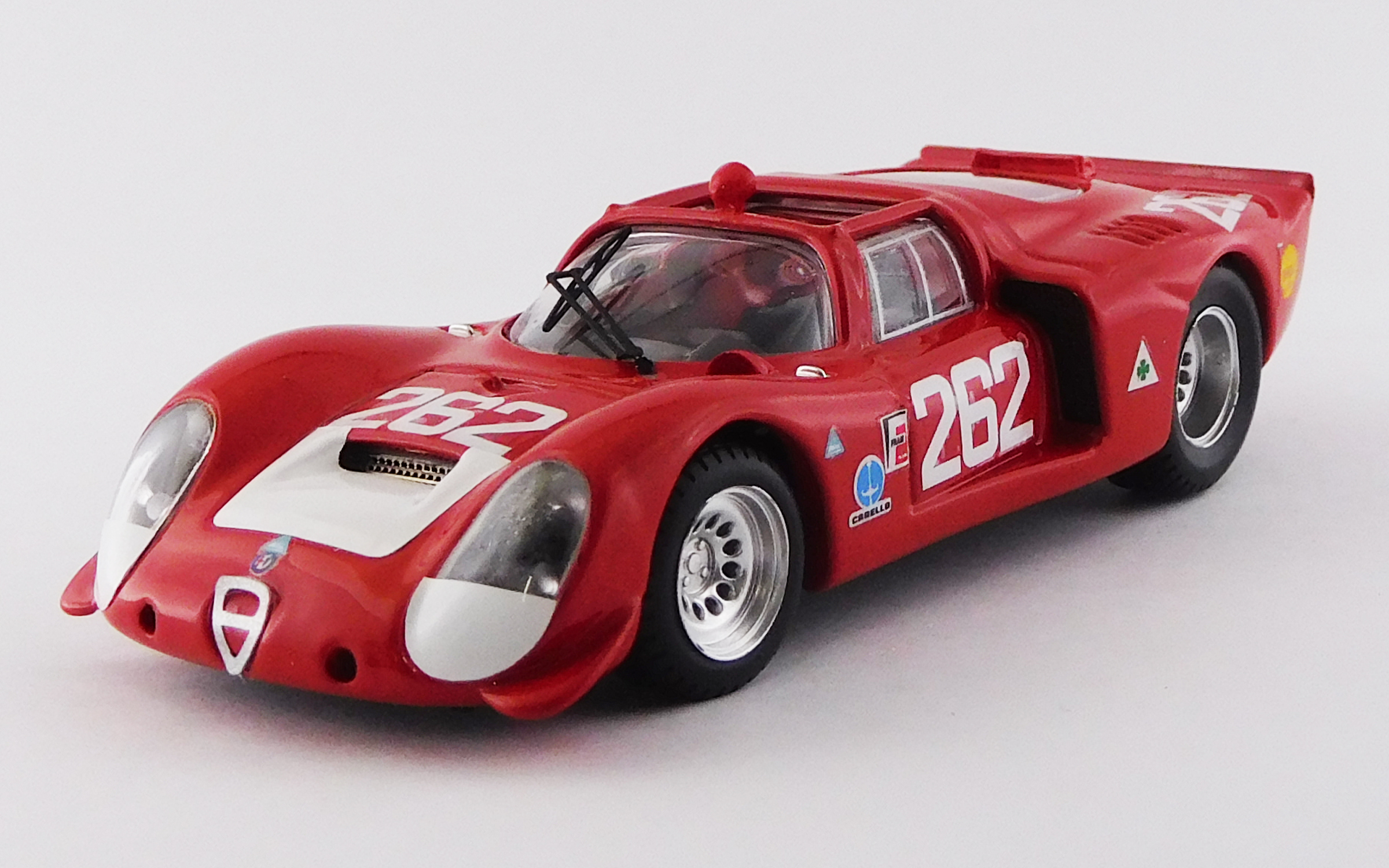 BEST MODEL 1/43 アルファロメオ 33.2 タルガフローリオ 1969