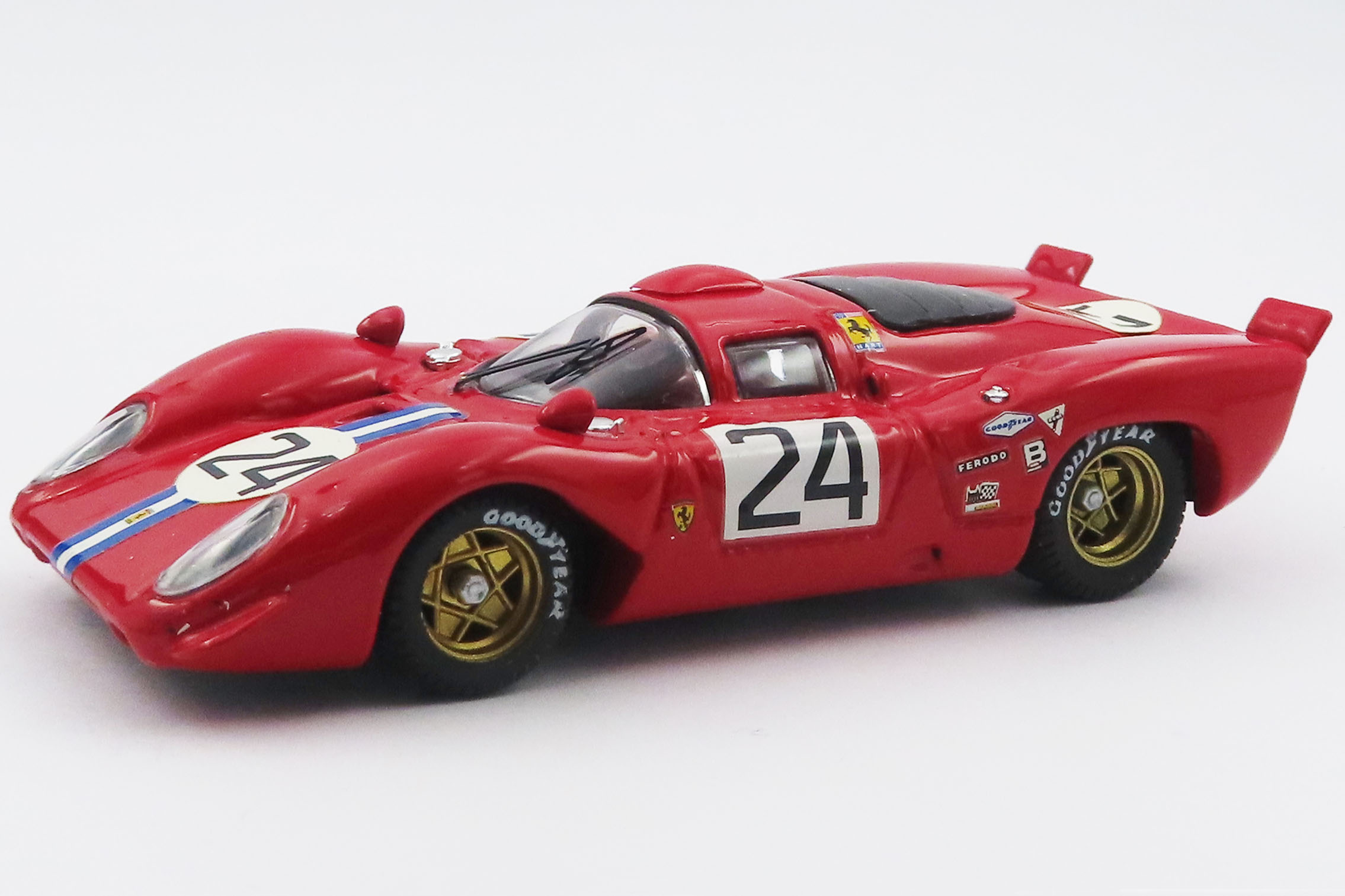 BEST MODEL 1/43 フェラーリ 312 P クーペ デイトナ24時間 1970 #24 M. Parkes / S. Posey