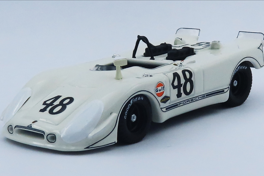 BEST MODEL 1/43 ポルシェ 908/02 FLUNDER 12時間 1970 2位入賞車 #48 McQueen/Revson