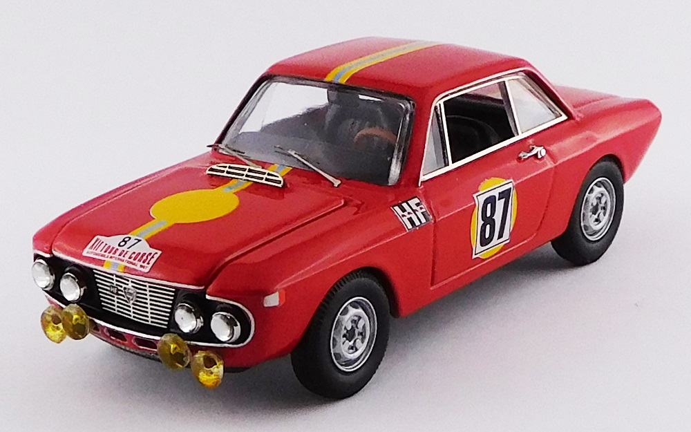 BEST MODEL 1/43 ランチア フルビア クーペ 1.3 HF ツール・ド・コルス 1967 #87 Munari/Lombardini RR:Winner