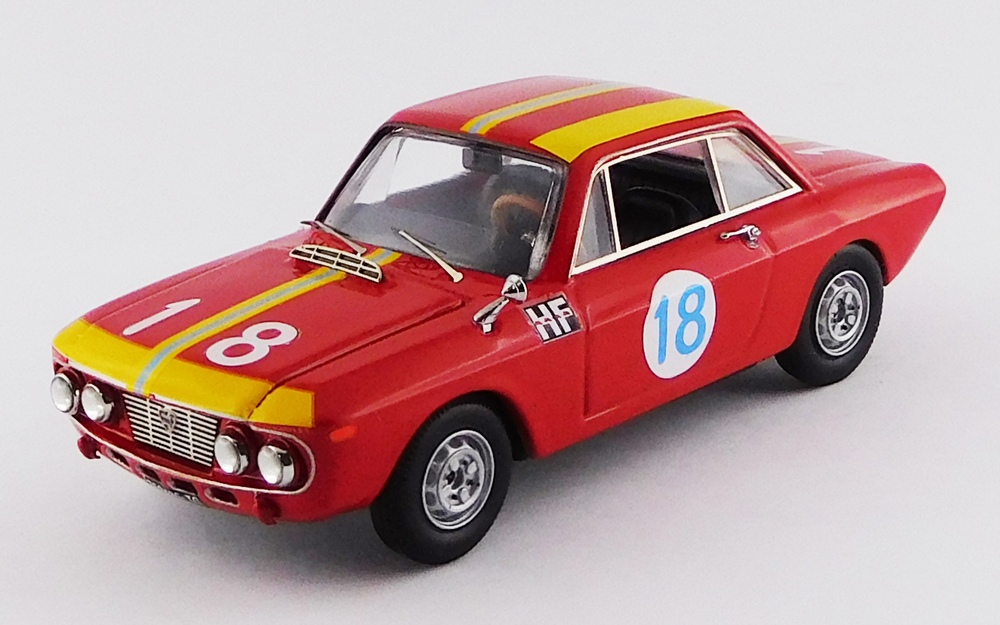 BEST MODEL 1/43 ランチア フルビア クーペ 1.3 HF タルガ フローリオ 1966 #18 Cella/Marzi RR:1°in class GT 1.3