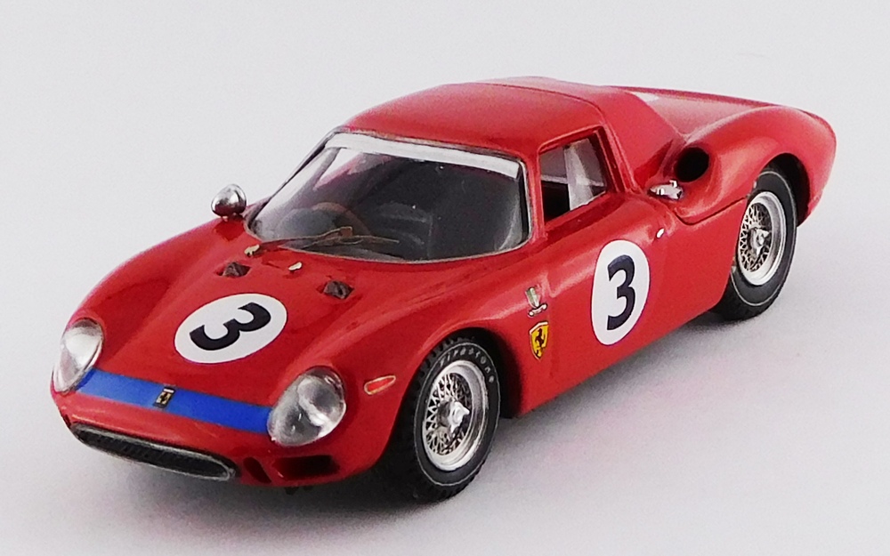 BEST MODEL 1/43 フェラーリ 250 LM サーファーズ パラダイス 12時間 1966 #3 J.Stewart