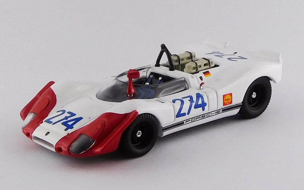 BEST MODEL 1/43 ポルシェ 908-02 タルガ フローリオ 1969 #274 Stommelen/Herrmann RR:3rd