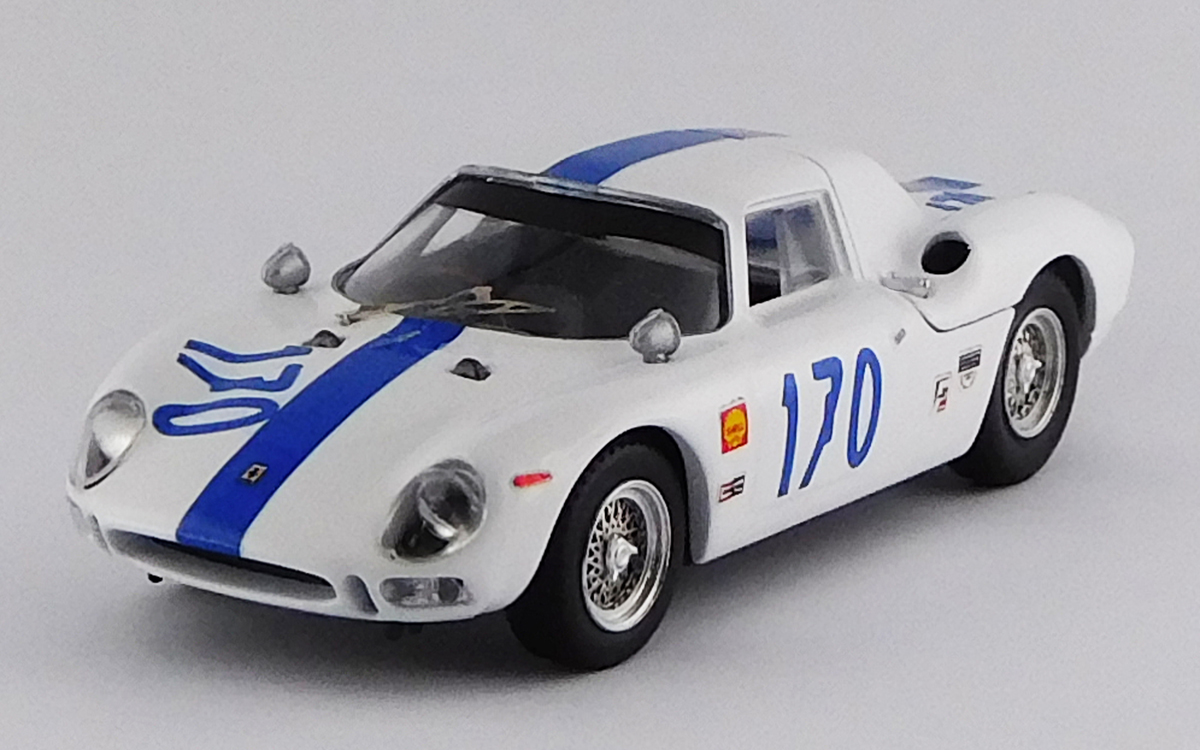 BEST MODEL 1/43 フェラーリ 250 LM タルガ フローリオ 1966 #170 Swanson/Ennis