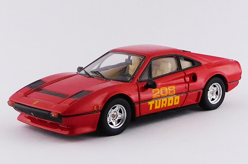 BEST MODEL 1/43 フェラーリ 208 GTB TURBO 1980 レッド