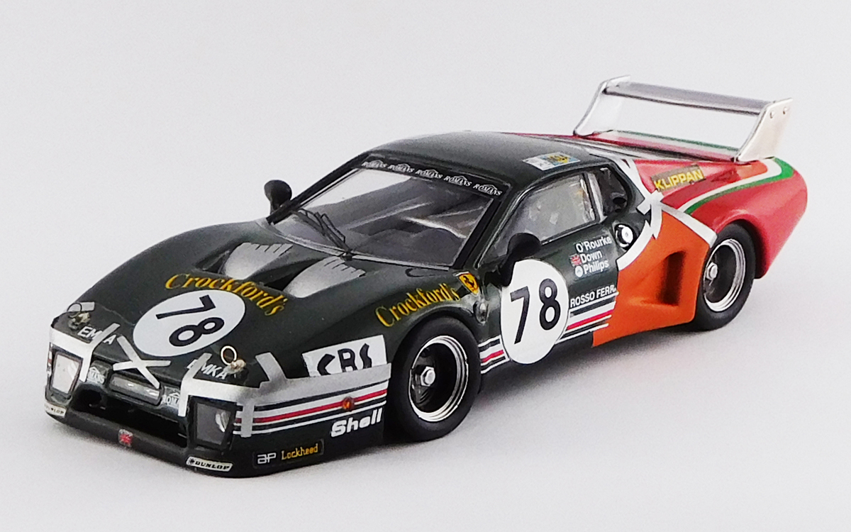 BEST MODEL 1/43 フェラーリ 512 BM LM ル・マン24時間 1980 #78 オルーク/フィリップス/ドーン 限定50台 シリアルナンバー付き