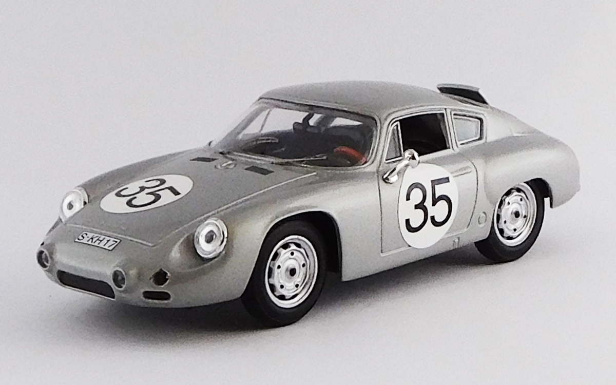 BEST MODEL 1/43 ポルシェ 356B アバルト ル・マン24時間 1960 #35 リンゲ/ウォルター  GT1.6 クラス優勝車