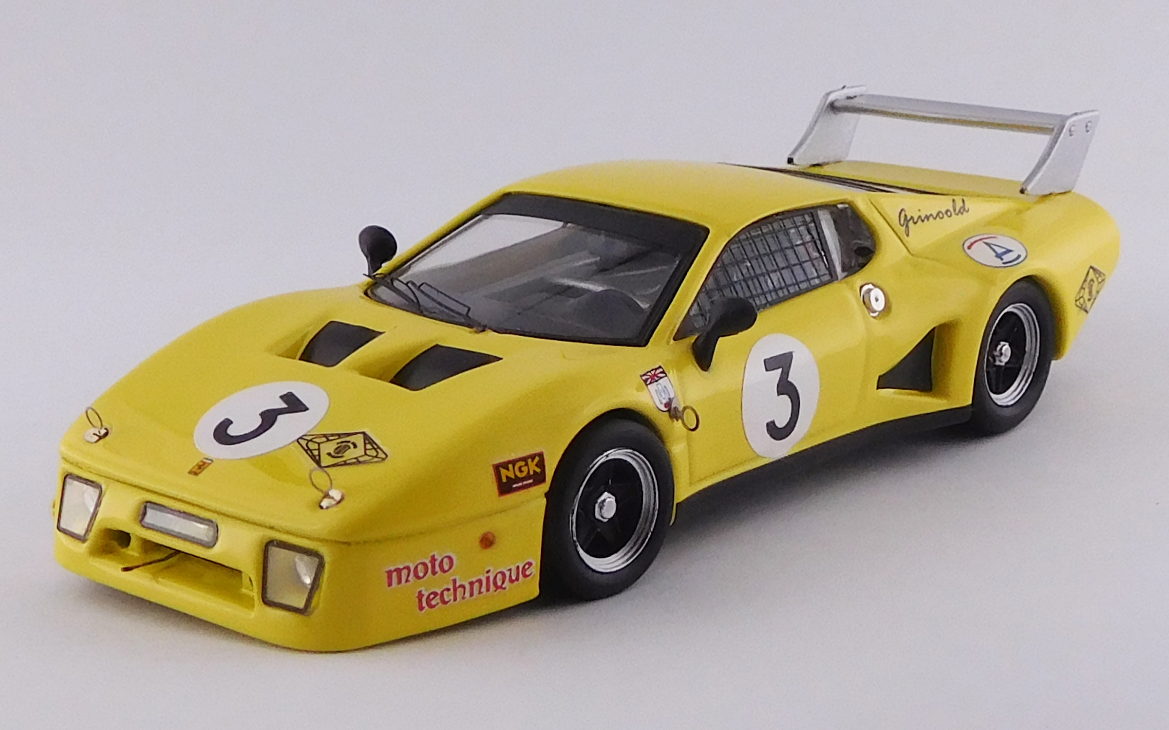 BEST MODEL 1/43 フェラーリ 512 BB LM 富士1000km 1981 #3 Griswold/Bond