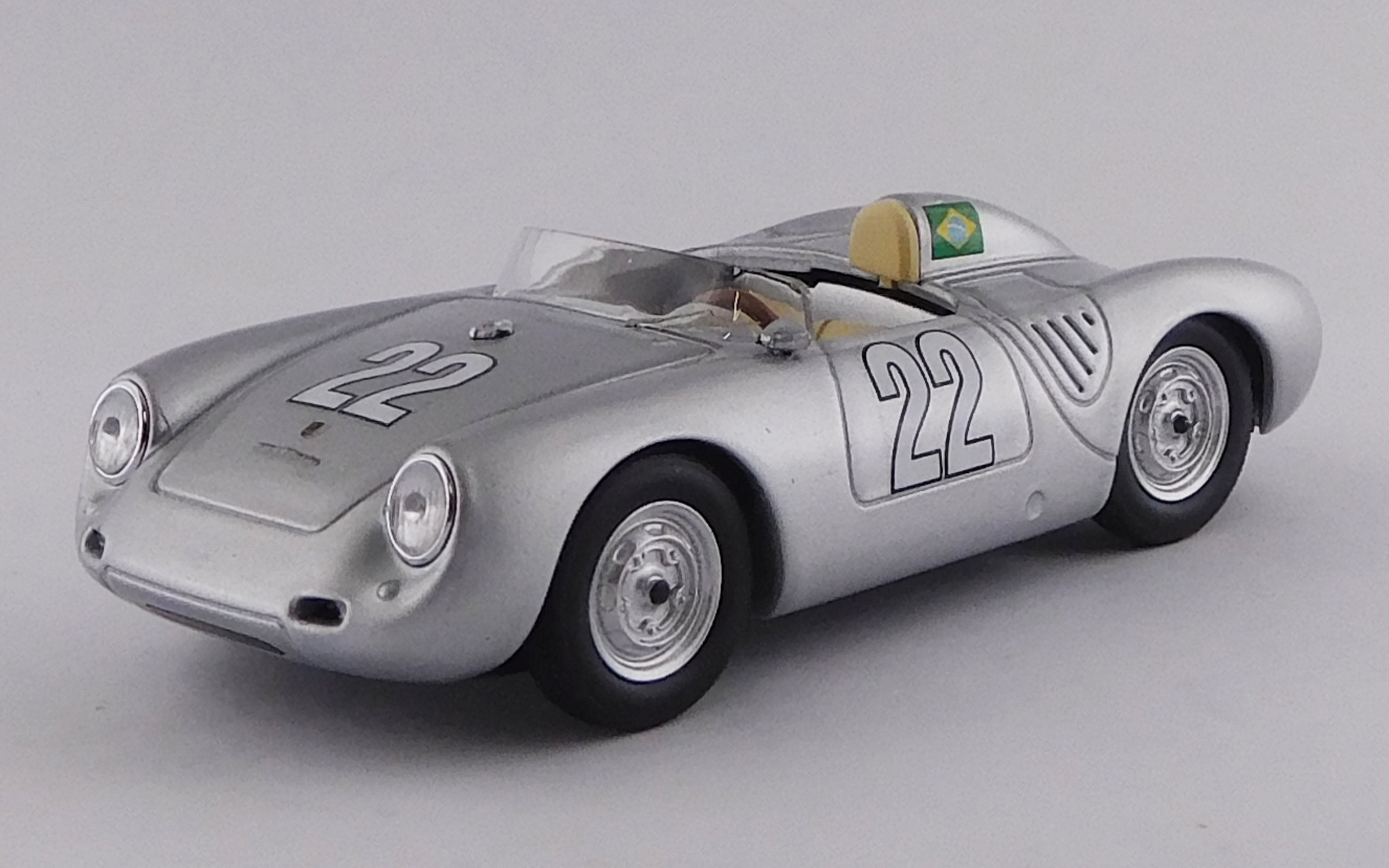 BEST MODEL 1/43 ポルシェ 550 RS メッシーナ10時間 #22 Heinz/Strahle 優勝車